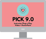 PICK Instructor Certification Packet with 9.0 Instructor Plug-n-Play Videos/PowerPoint